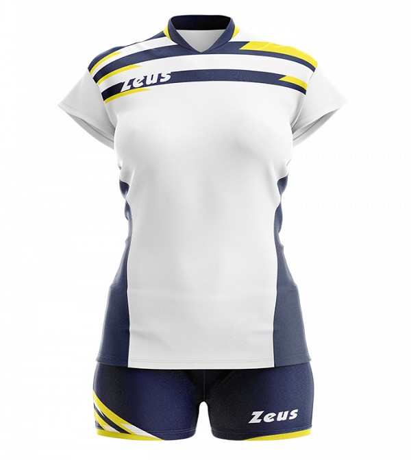 Volley Zeus Set Donna Itaca White/Blue