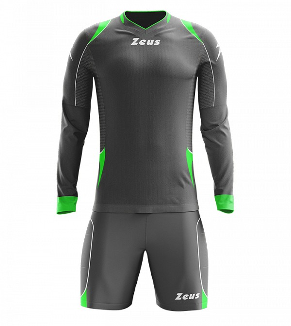   Zeus Set GK Paros Grey/Green Fluo