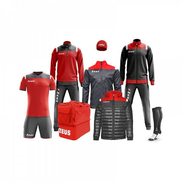   8. Zeus Box Vesuvio Dark Grey/Red