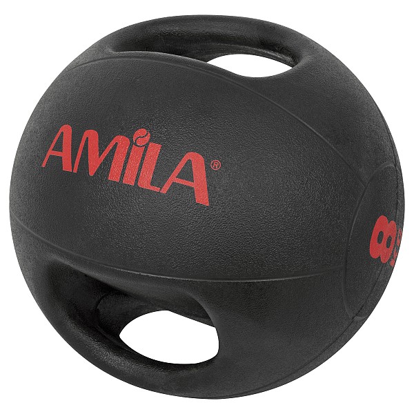 Dual Handle Medicine Ball Amila 8kg 84673