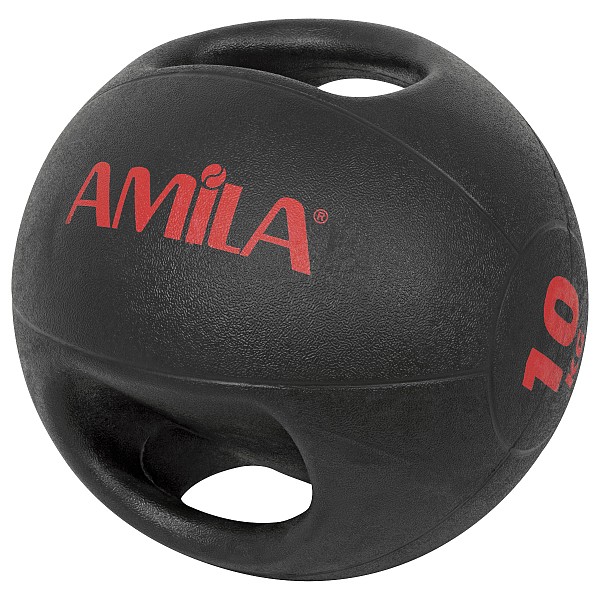 Dual Handle Ball Medicine Ball Amila 10kg 84674
