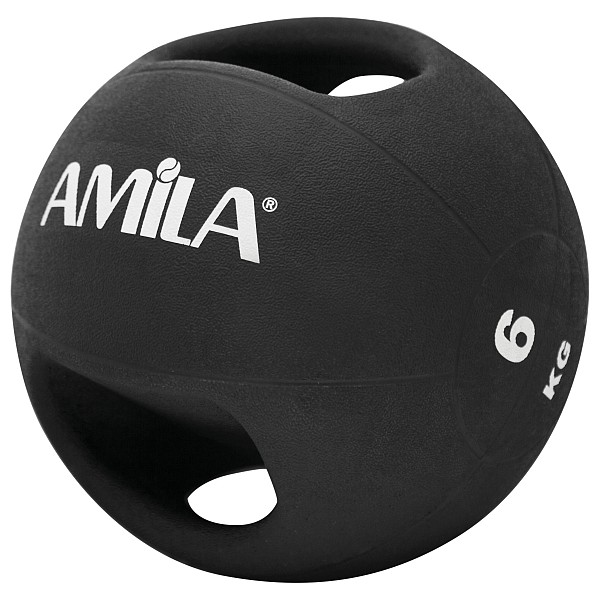 Dual Handle Medicine Ball Amila 6kg 84679