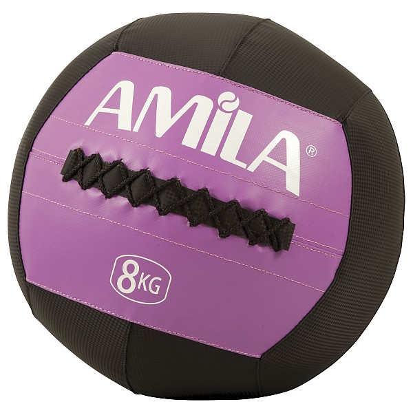 Medicine Ball Amila Wall Ball Nylon Vinyl Cover 8kg 44694