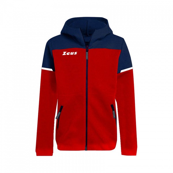  Zeus Felpa Tech Bikolor Red/Blue