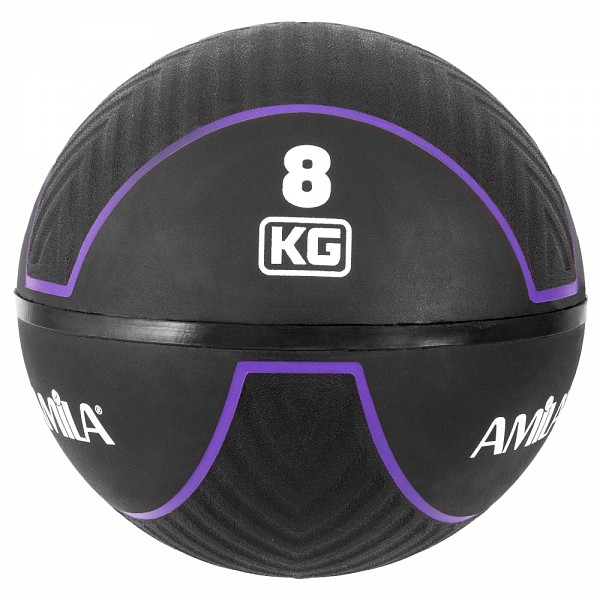 Medicine Ball Amila HQ Rubber 8kg 90710