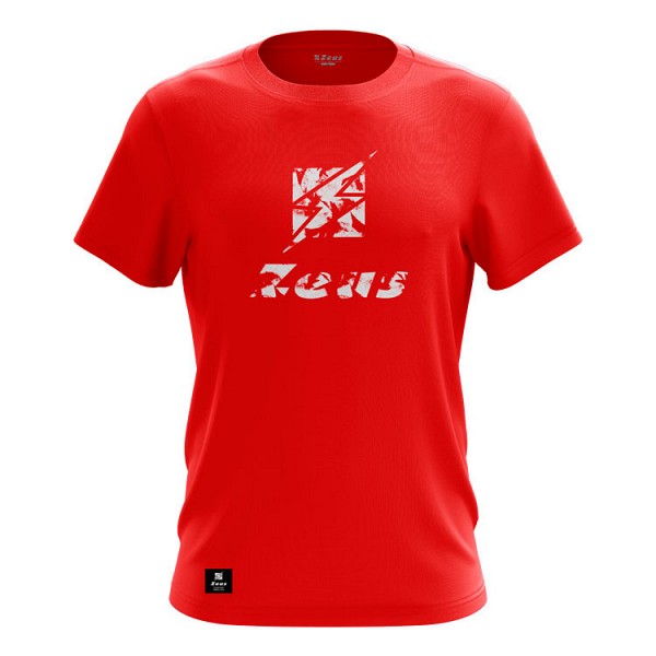  T-Shirt Zeus Square Red