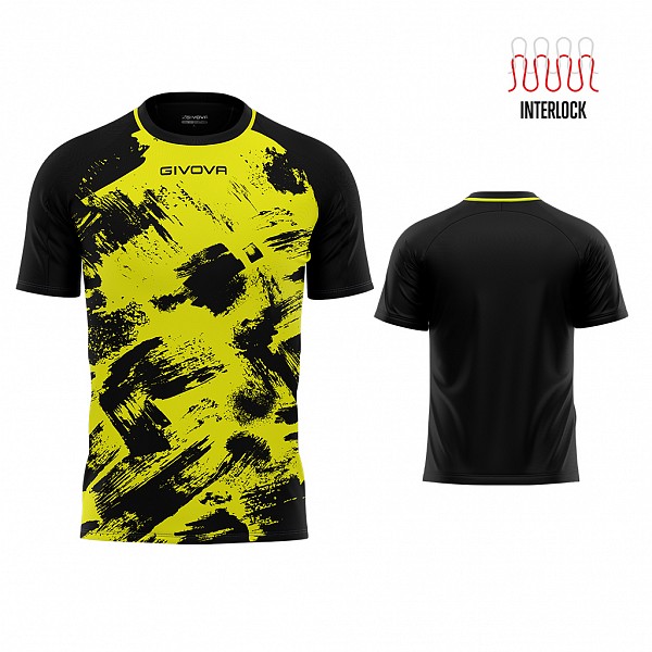   Givova Art YellowFluo/Black