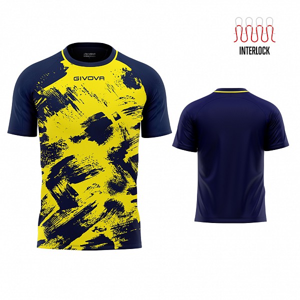   Givova Art Yellow/Blue