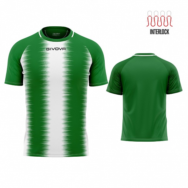   Givova Stripe Green/White