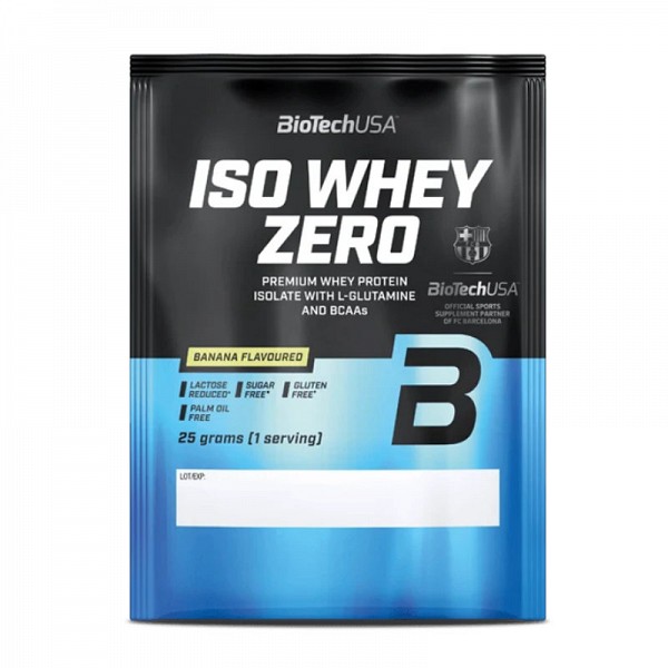 Πρωτεΐνη Biotech USA ISO Whey Zero 25g Banana