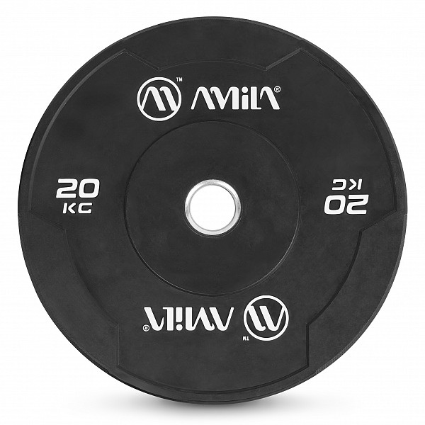   Amila Black W Bumper Slim 50mm 20Kg 84844