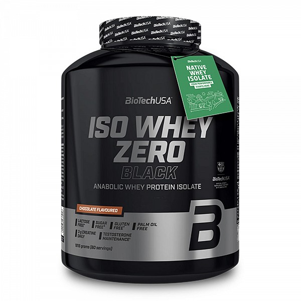 Πρωτεΐνη Biotech USA Iso Whey Zero Black 1816g Chocolate