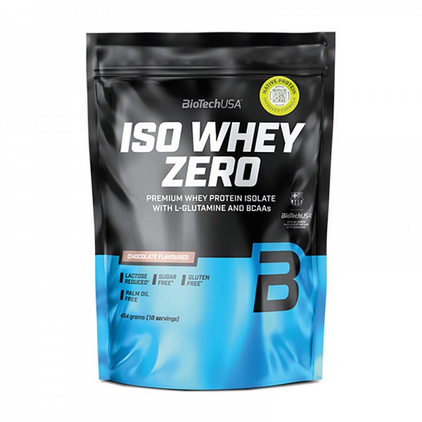 Πρωτεΐνη Biotech USA ISO Whey Zero 454g Chocolate