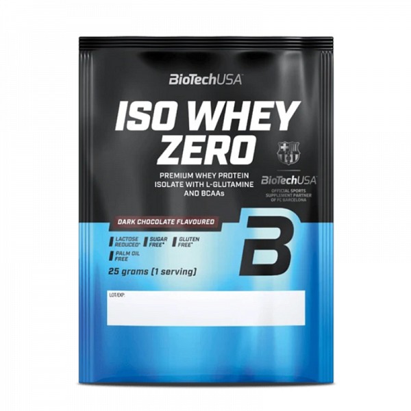 Πρωτεΐνη Biotech USA ISO Whey Zero 25g Dark Chocolate
