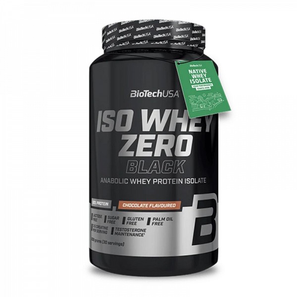 Πρωτεΐνη Biotech USA Iso Whey Zero Black 908g Chocolate