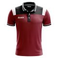   Polo Zeus Vesuvio Bordo/Black