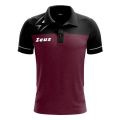   Polo Zeus Bikolor Bordo/Black