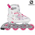 Inline Skates  Nijdam White Wedge N20AA04